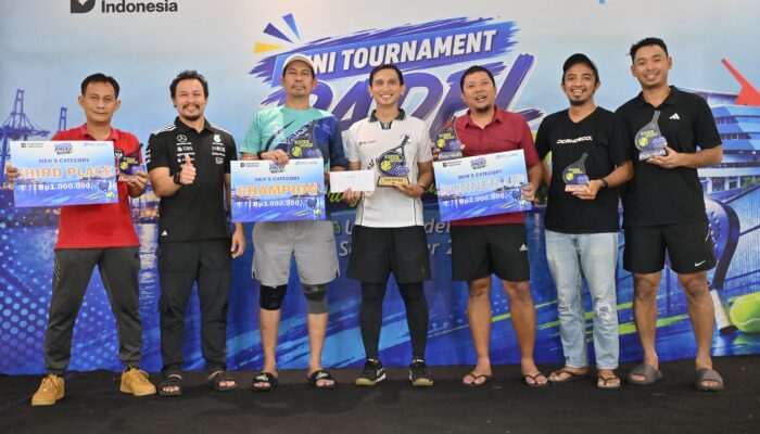 Pelindo Group Makassar Gelar Turnamen Padel Sambut Pelindo Day