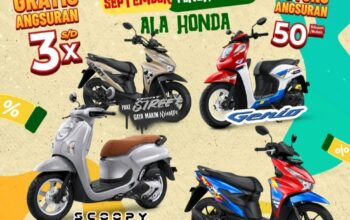September Penuh Warna, Asmo Sulsel Tebar Promo Motor Honda