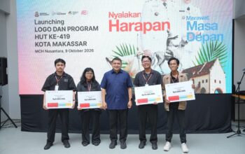 Logo HUT ke-419 Makassar Resmi Diluncurkan, Angkat Filosofi Pappaseng