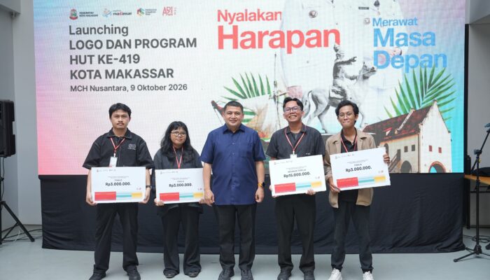 Logo HUT ke-419 Makassar Resmi Diluncurkan, Angkat Filosofi Pappaseng