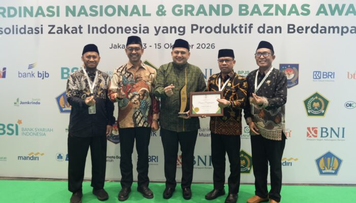Wali Kota Appi Raih Grand Baznas Award 2026