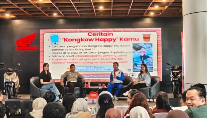 Asmo Sulsel Edukasi Mahasiswa Makassar Bahaya Berkendara Mengantuk