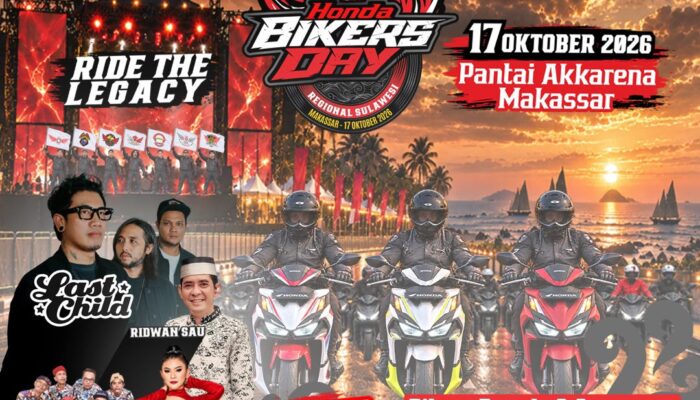 Honda Bikers Day 2026 Hadir Gratis di Makassar, Ini Rangkaian Acaranya