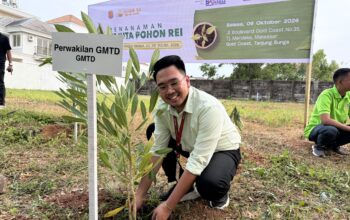 GMTD Sediakan Lahan untuk Program Sejuta Pohon REI Sulsel