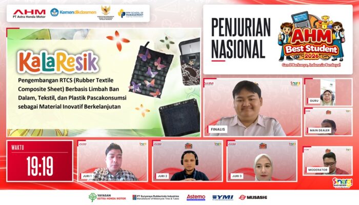 AHM Best Student 2026 Dorong Pelajar Ciptakan Inovasi