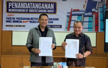 Sinergi Pendidikan dan Industri, Vasaka Hotel Makassar Gandeng Nobel Indonesia