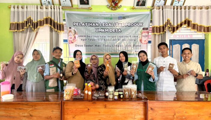 LAZ Hadji Kalla Dorong Produk UMKM Desa Sadar Tembus Pasar Lebih Luas