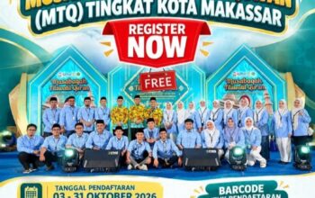 MTQ Makassar 2026 Jadi Ajang Pencarian Bakat Generasi Muda