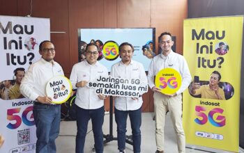 Perkuat Konektivitas Makassar, Indosat Tawarkan Internet 5G dan HiFi Air