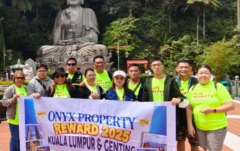 Onyx Properti Apresiasi Agen Berprestasi Lewat Reward Wisata Malaysia