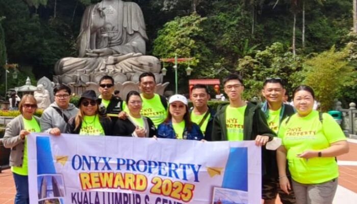 Onyx Properti Apresiasi Agen Berprestasi Lewat Reward Wisata Malaysia