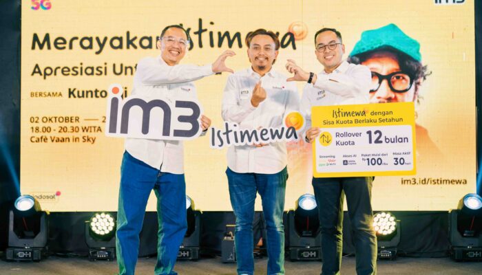 Paket IM3 Istimewa Hadir dengan Kuota Besar dan Benefit Premium
