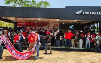MotoGP Mandalika 2026, Apparel Honda HRC Jadi Buruan Pengunjung