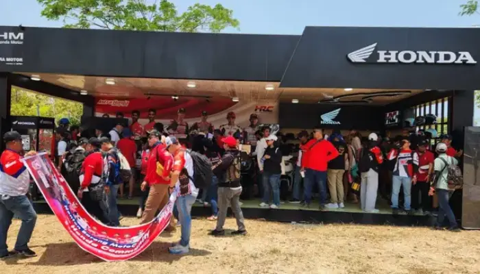 MotoGP Mandalika 2026, Apparel Honda HRC Jadi Buruan Pengunjung
