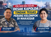 PIKI dan ISKA Sulsel Desak Kapolda Tindak Tegas Perang Kelompok di Makassar